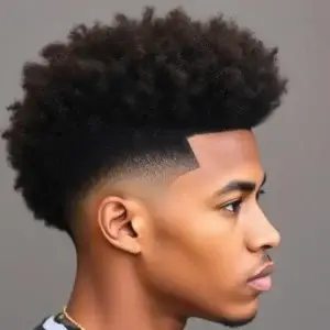 Low Taper with Afro