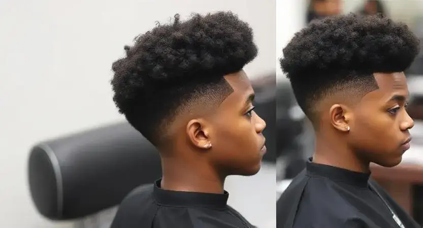 Afro Low Taper Fade