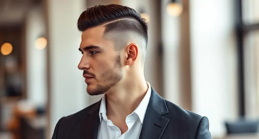 Disconnected Undercut Professional Haircuts for Men