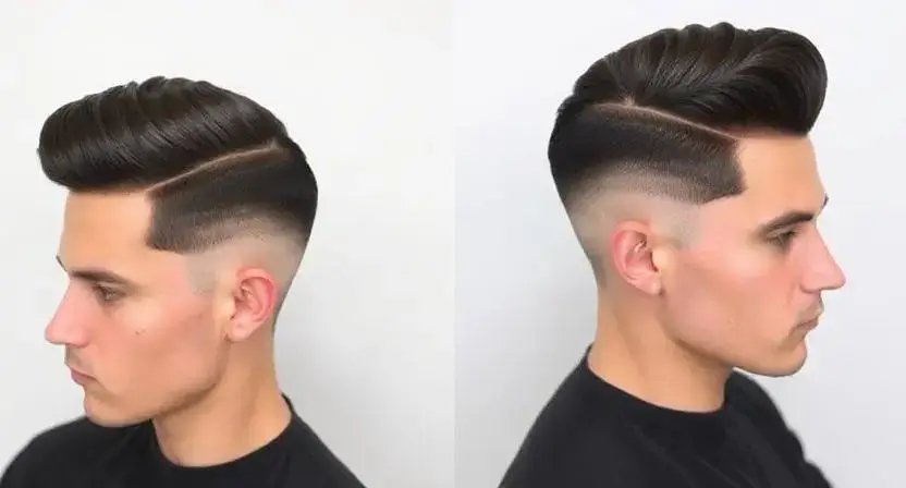 Low Taper Fade with Waves (360 Waves)