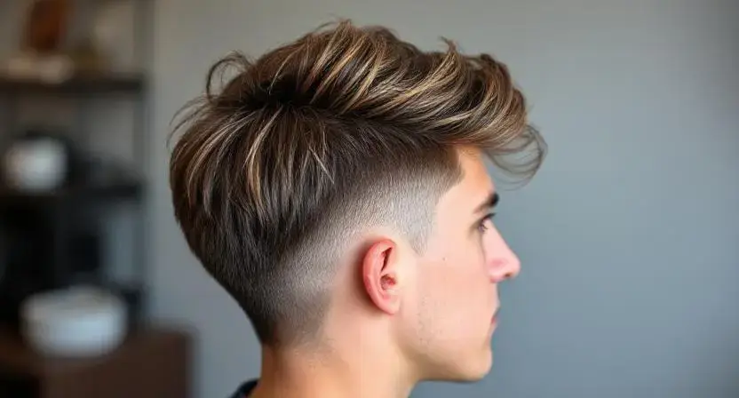 Messy Low Taper Fade