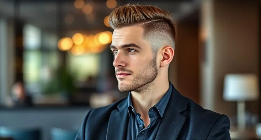 Professional Mohawk Fade Professional Haircuts for Men